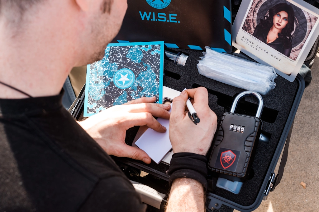 Operation Mindfall - Agenten-Ausrüstung und iPad im Einsatz, Impression 2