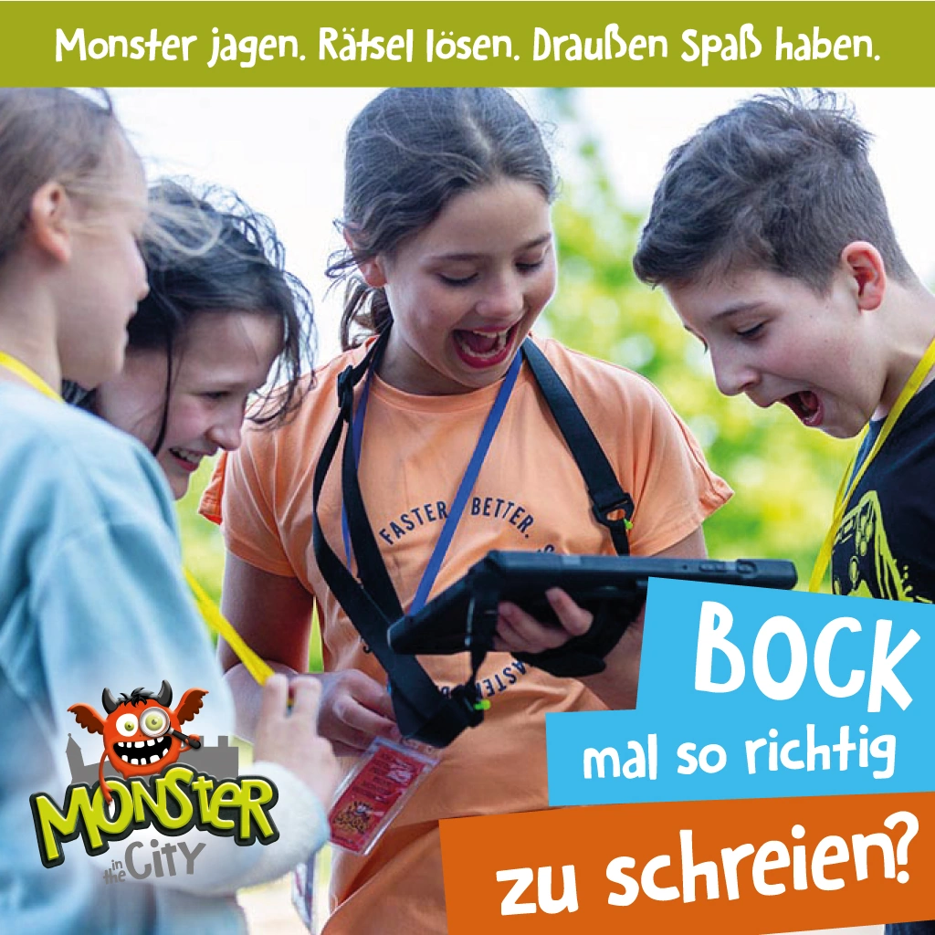 Monster in the City - Monsterjagd mit Tablet und Spielmaterial in Reutlingen und Hayingen, Impression 5